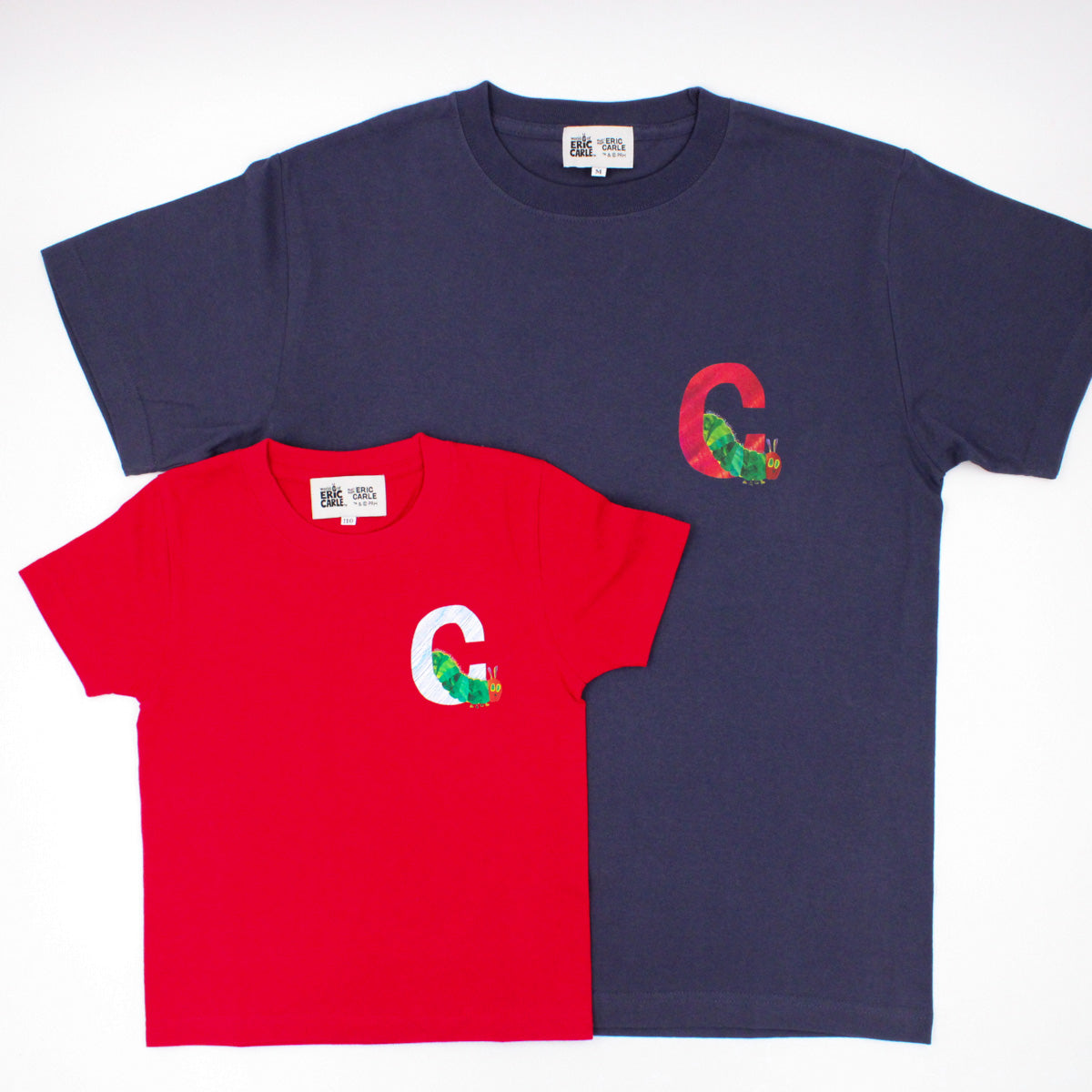 Tシャツ イニシャルC グレイッシュパープル(大人サイズ)