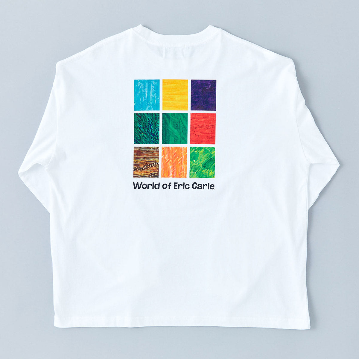 ビックシルエット ロングスリーブTシャツ 9ブロック