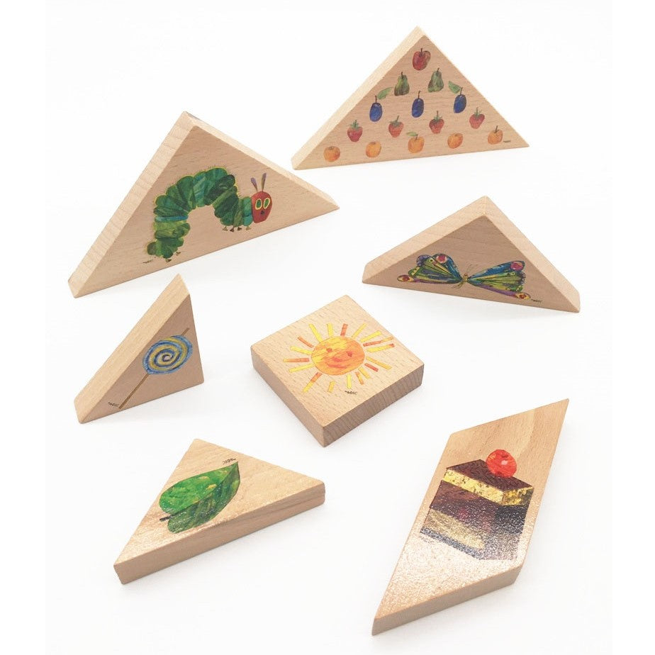 はじめての木製タングラムパズル