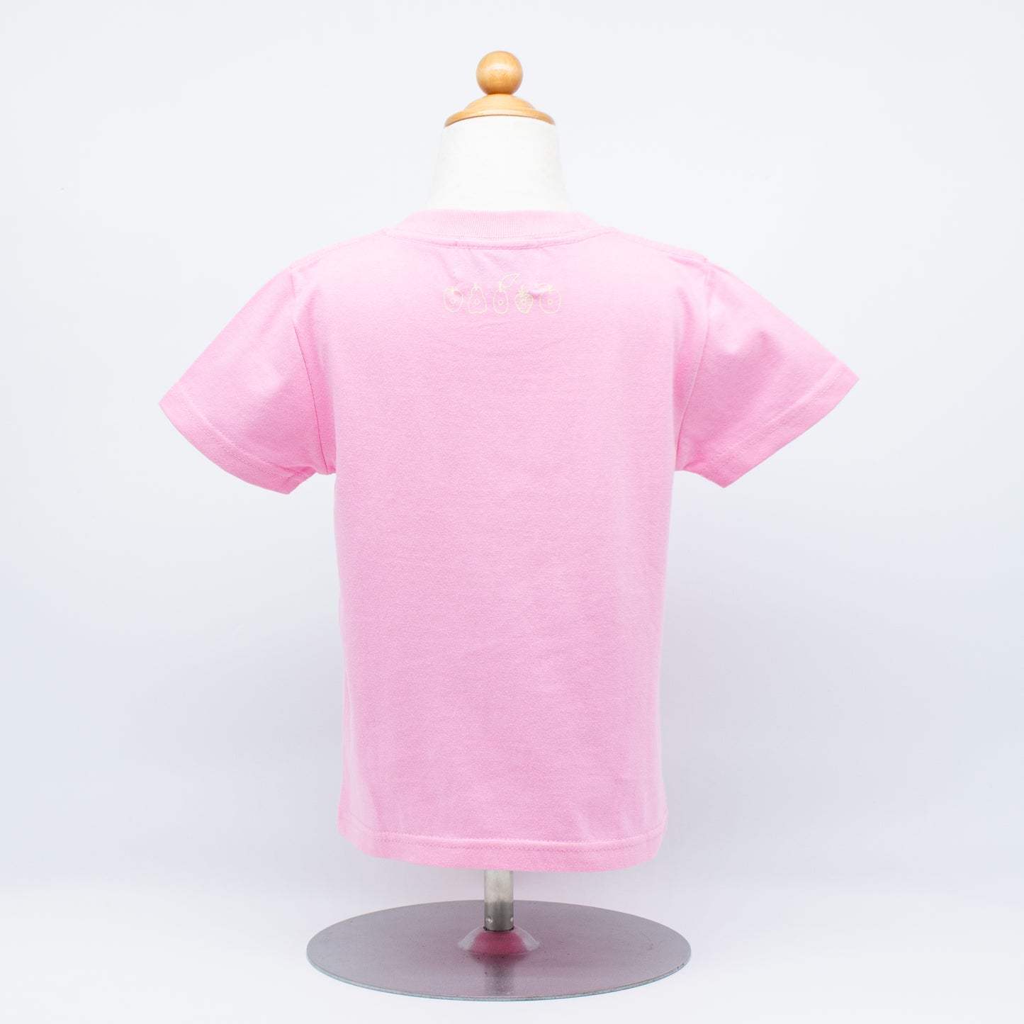 Tシャツ スケッチアップル ピンク (キッズサイズ)