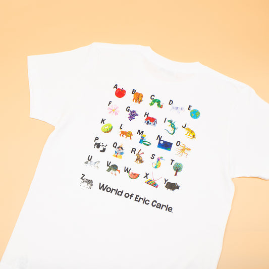 Tシャツ AtoZ ホワイト （大人サイズ）