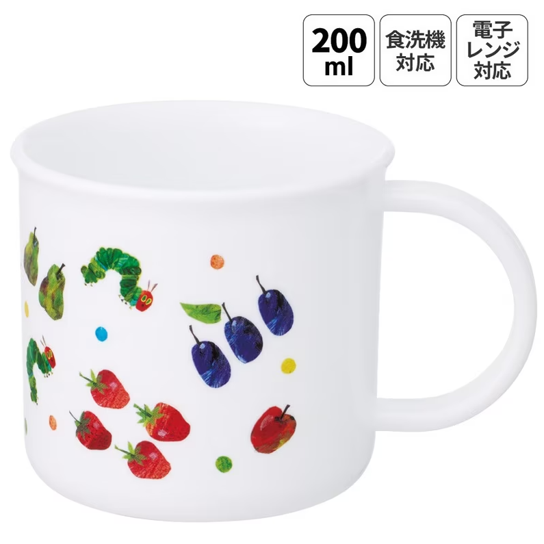 食洗器対応プラコップ【フルーツパターン】【KE4A】
