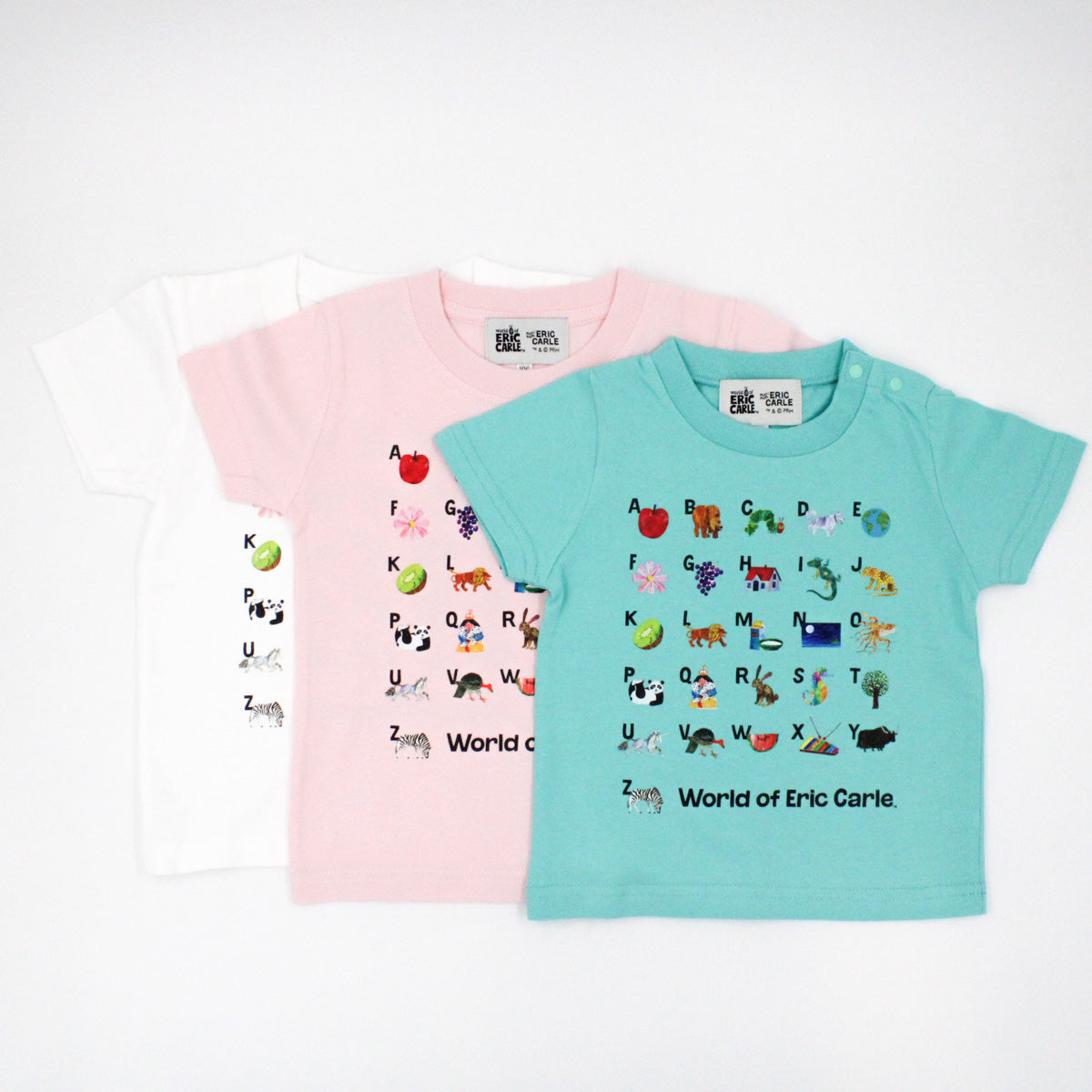 Tシャツ AtoZ ベビーピンク （キッズサイズ）