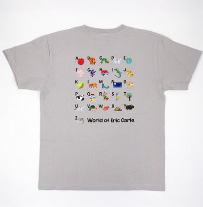 Tシャツ AtoZ ライトグレー（大人サイズ）