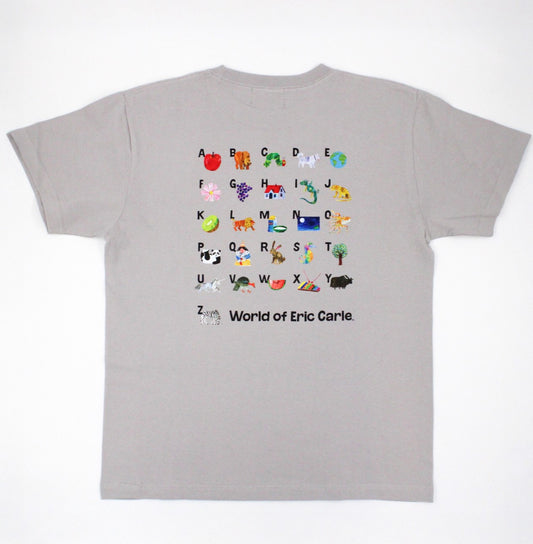 Tシャツ AtoZ ライトグレー（大人サイズ）