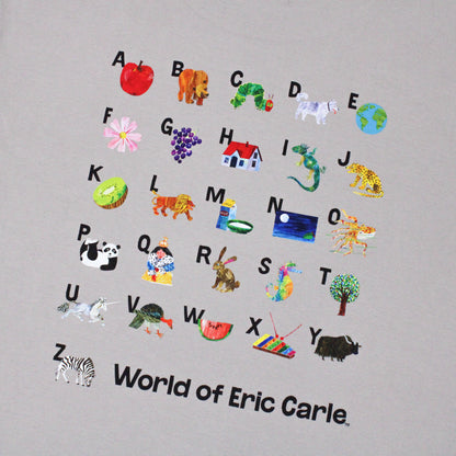 Tシャツ AtoZ ライトグレー（大人サイズ）