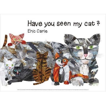 エリック・カール B4ポスター(Have You Seen My Cat?)