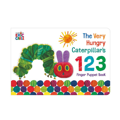 絵本 洋書 The Very Hungry Caterpillar's 1 2 3 Finger Puppet Book