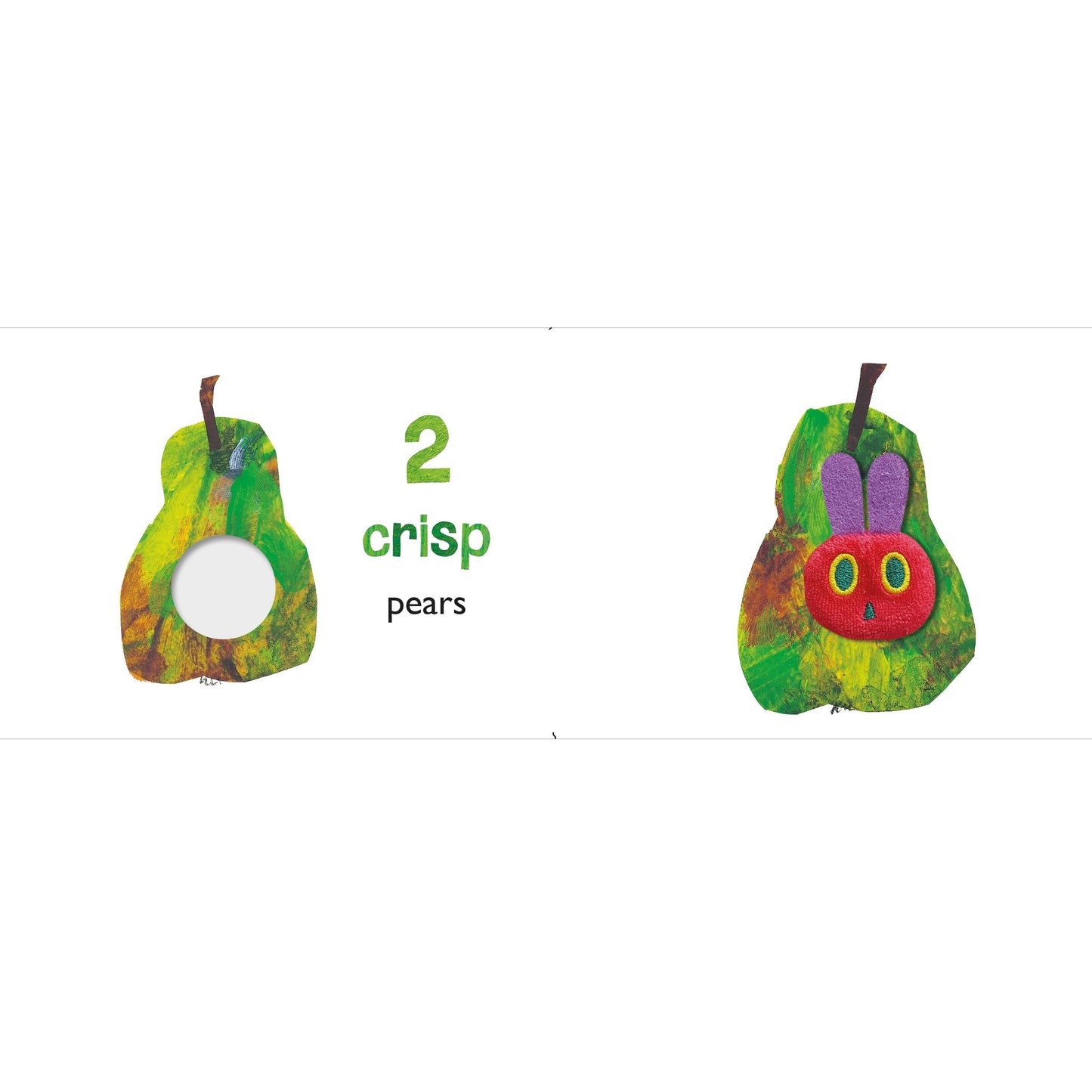絵本 洋書 The Very Hungry Caterpillar's 1 2 3 Finger Puppet Book