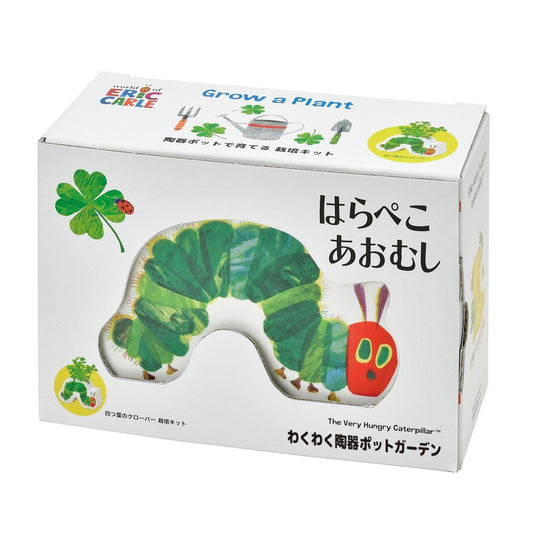 わくわく陶器ポットガーデン 四つ葉のクローバー