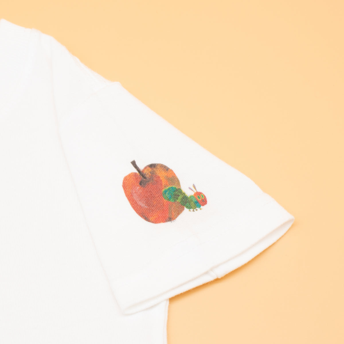 Tシャツ フルーツ1to5 ホワイト （キッズサイズ）