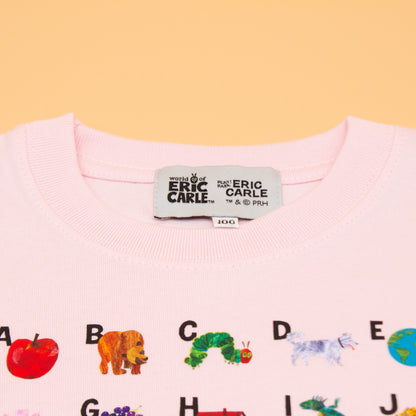 Tシャツ AtoZ ベビーピンク （キッズサイズ）