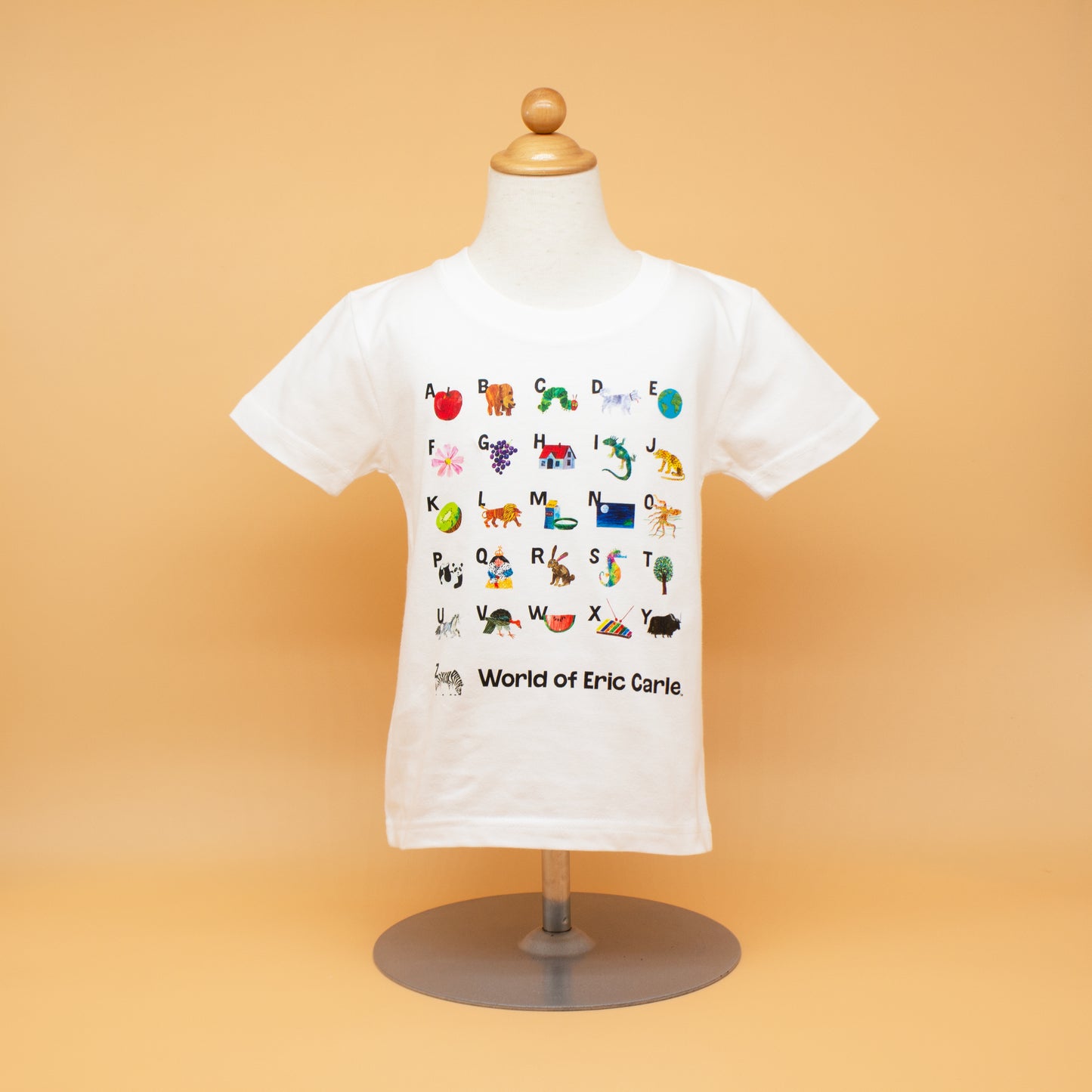 Tシャツ AtoZ ホワイト （キッズサイズ）