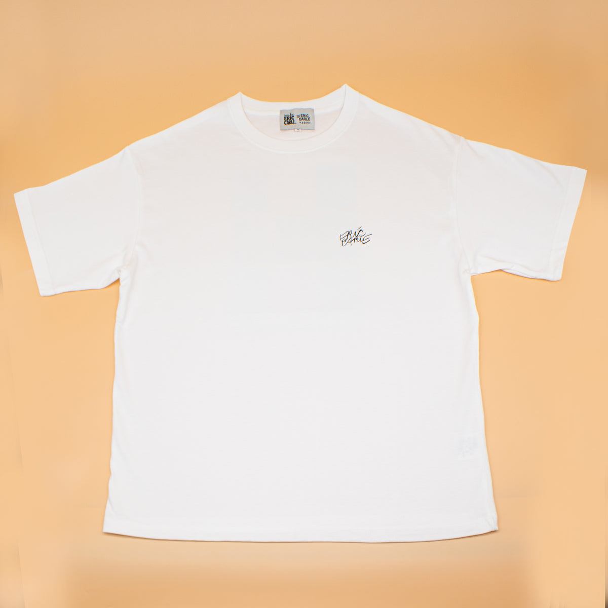 Tシャツ ビックシルエット9ブロック ホワイト（大人サイズ）