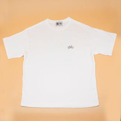 Tシャツ ビックシルエット9ブロック ホワイト（大人サイズ）