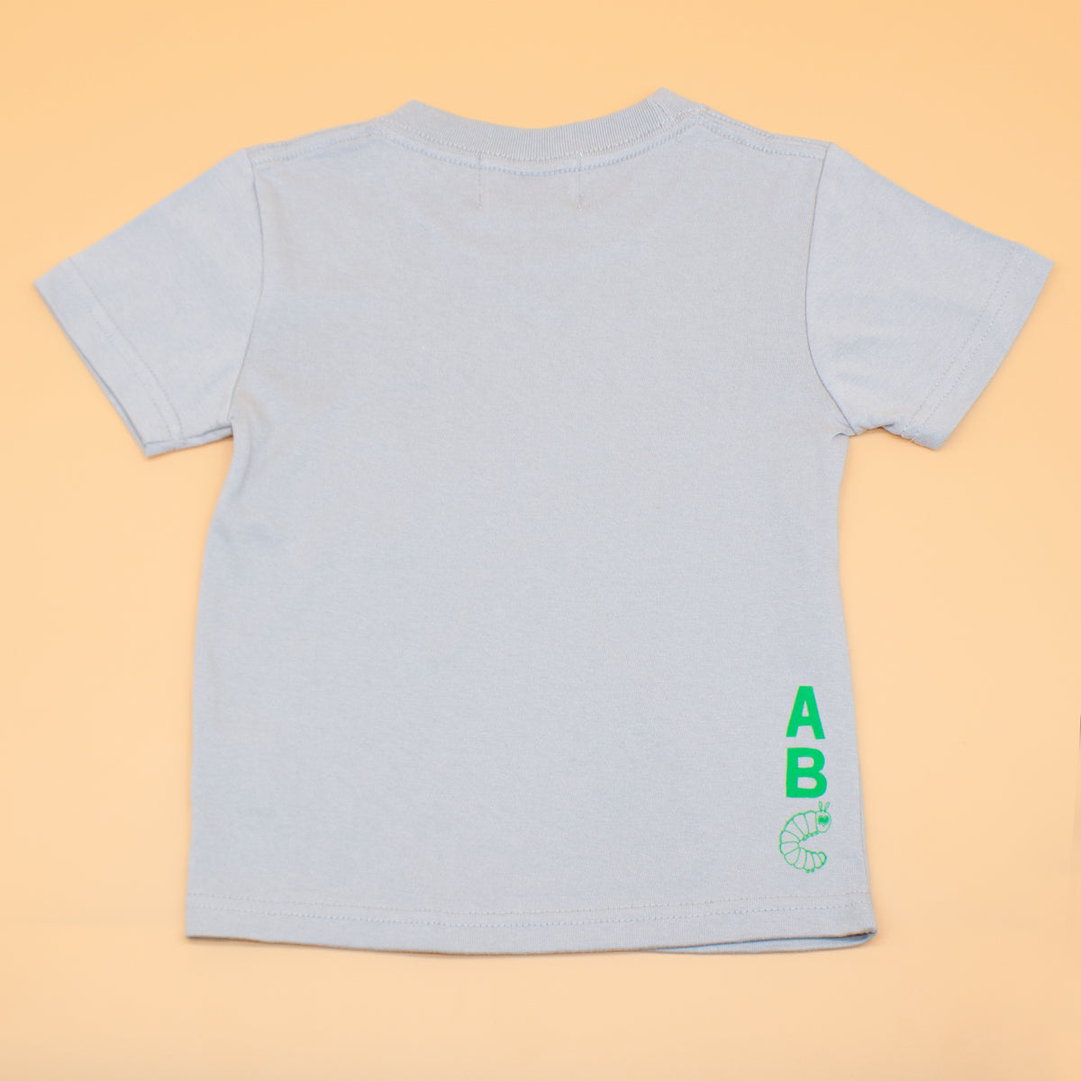 Tシャツ イニシャルC ライトグレー（キッズサイズ）
