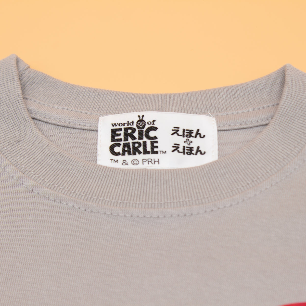 Tシャツ イニシャルC ライトグレー（キッズサイズ）