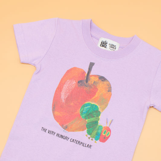 Tシャツ アップル ライトパープル （キッズサイズ）