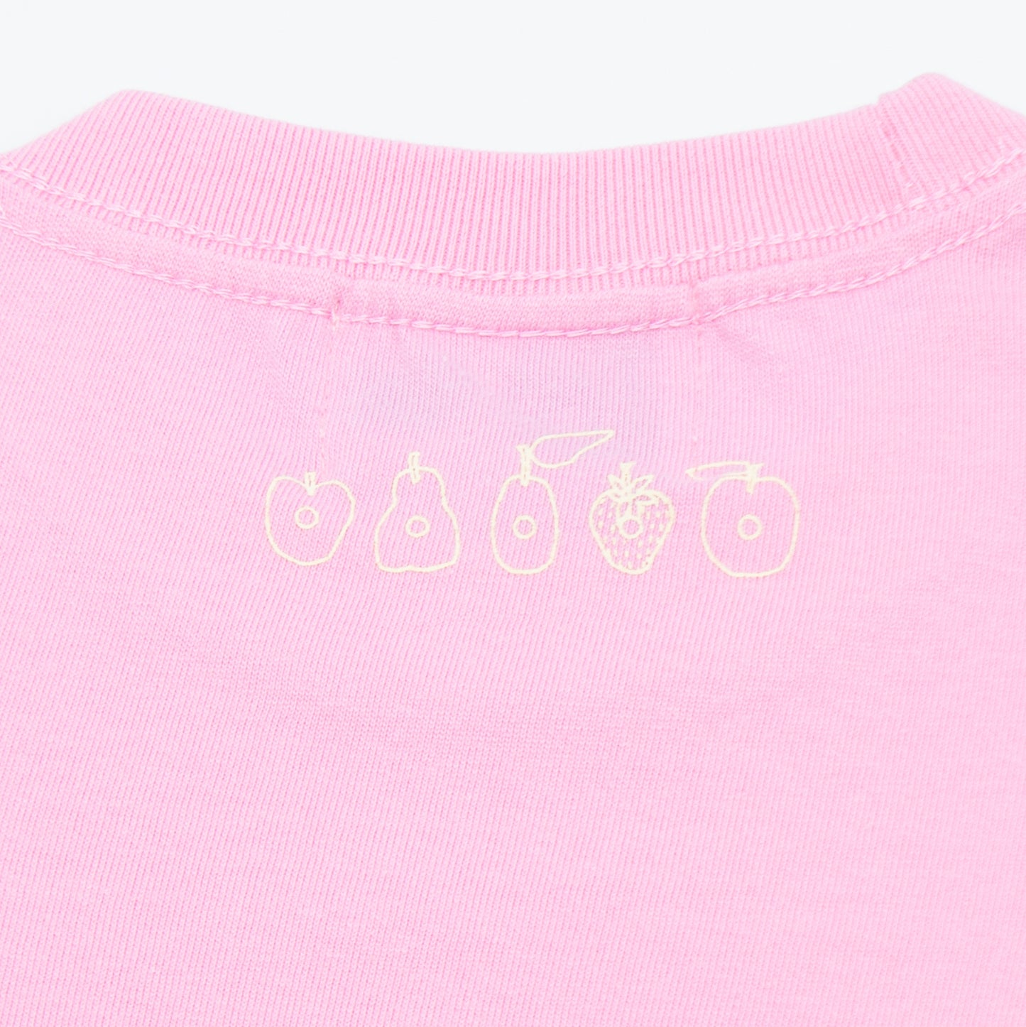 Tシャツ スケッチアップル ピンク  （キッズサイズ）