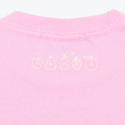 Tシャツ スケッチアップル ピンク  （キッズサイズ）