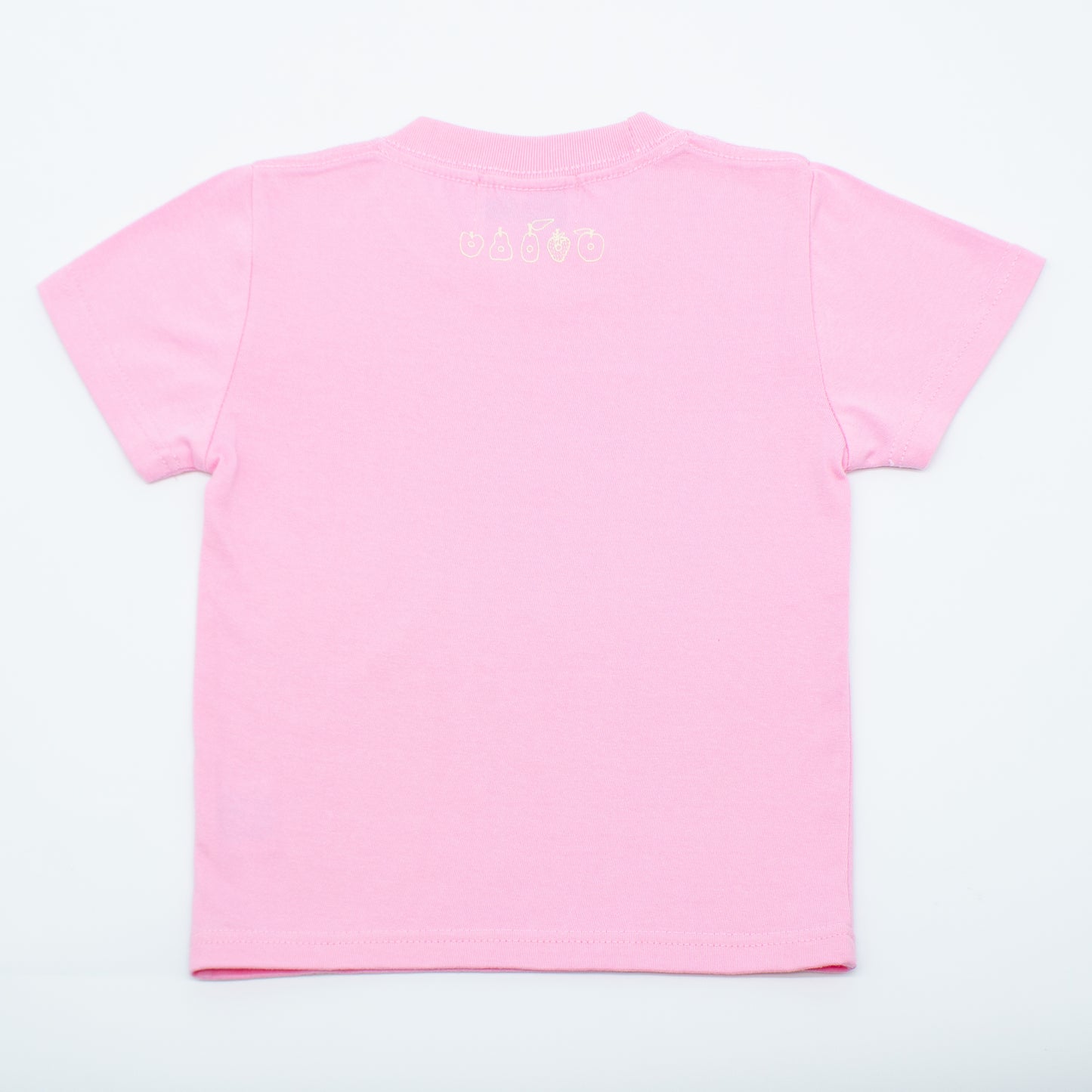 Tシャツ スケッチアップル ピンク  （キッズサイズ）