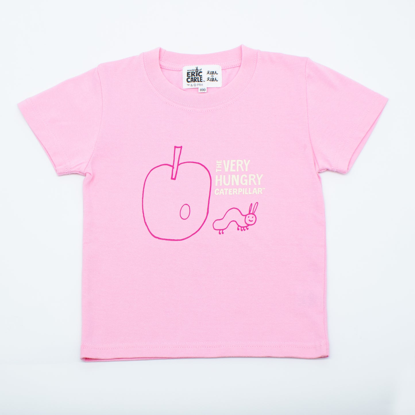 Tシャツ スケッチアップル ピンク  （キッズサイズ）
