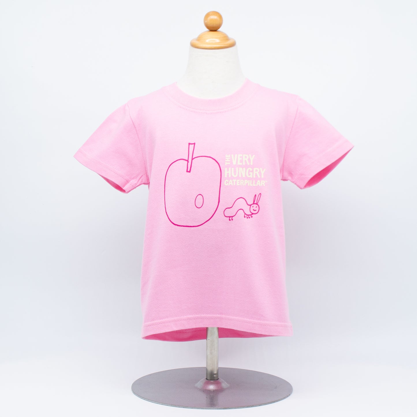 Tシャツ スケッチアップル ピンク  （キッズサイズ）