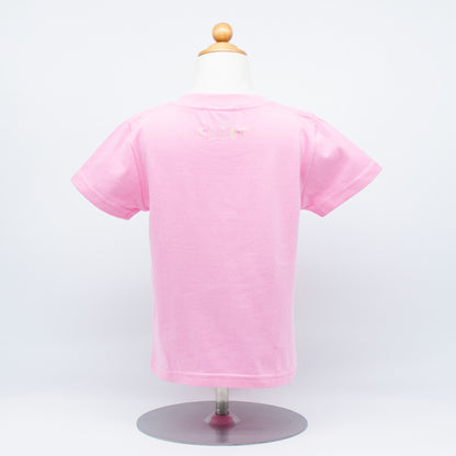 Tシャツ スケッチアップル ピンク  （キッズサイズ）